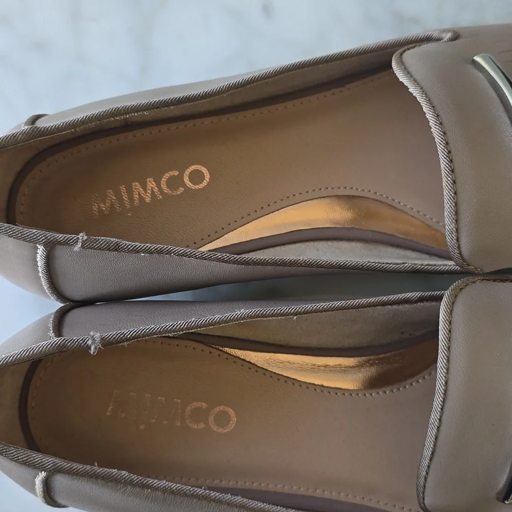 Mimco Australian Tan Loafers 38 / 7½ - Picture 7 of 7